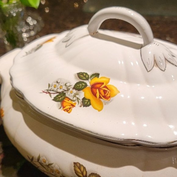 Vintage Porcelain Soup Tureen